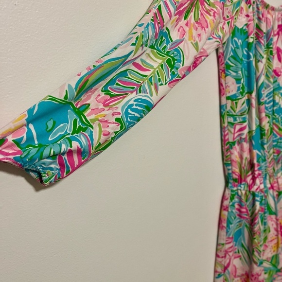 Lilly Pulitzer Lana Skort Romper Pop Up Lilly of the Jungle Stretch Size XS - Picture 3 of 5